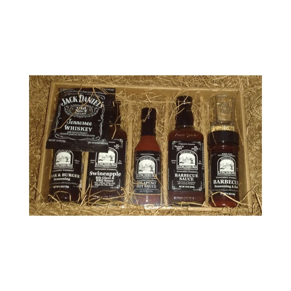 Purchase the Jim & Jack Grill Gift Basket for the One who Loves to Grill!